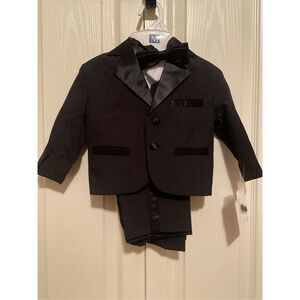 Baby boy 5 piece Tux